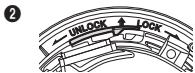2 UNLOCK LOCK