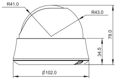 R41.0 R43.0 78.0 34.5 Ø102.0