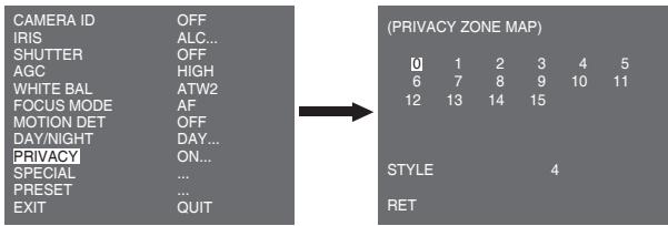 SAMSUNG SCC-C4335P - PRIVACY - 1