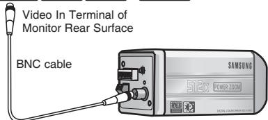 SAMSUNG SCC-C4335P - Connecting the Cables - 4