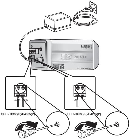 SAMSUNG SCC-C4335P - Connexion des câbles - 8