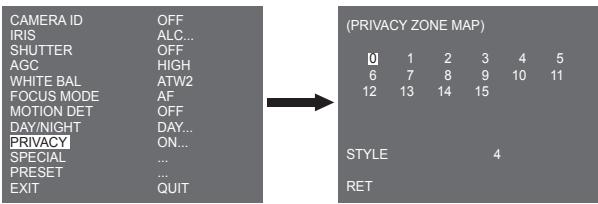 SAMSUNG SCC-C4335P - PRIVACY - 1