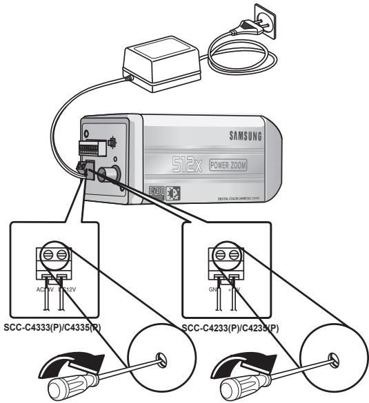 SAMSUNG SCC-C4335P - Collegare i cavi - 6