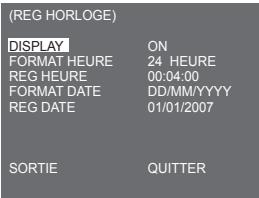 SAMSUNG SCC-C6435P - Réglement horloge - 1