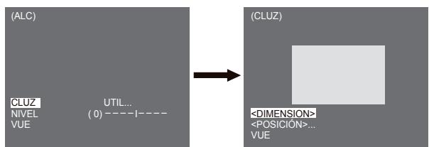 SAMSUNG SCC-C6435P - CLUZ (Submenu del menu ALC) - 3