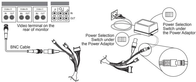 SAMSUNG SCC-C6435P - Installling the camera - 5