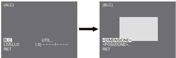SAMSUNG SCC-C6435P - BLC (Sottomenu del menu ALC) - 3