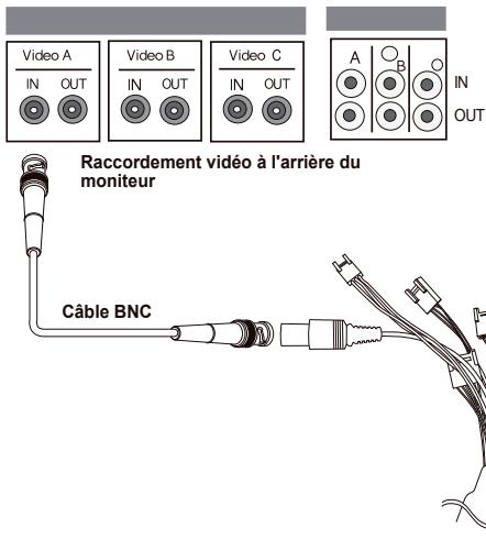 SAMSUNG SCC-C6435P - Connexion du câble - 1