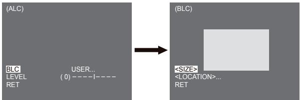 SAMSUNG SCC-C6435P - BLC (ALC menusünun alt menuşü) - 3