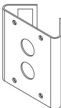 SAMSUNG SCC-C6435P - POLE MOUNT ADAPTOR (SADT-100PM) - 1