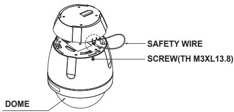 SAMSUNG SCC-C6435P - Installling the camera - 7