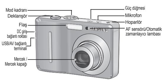 SAMSUNG D860 - Özelliklerin tanimi / Kameranın icerişi - 1
