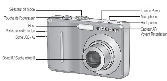 SAMSUNG D860 - Caracteristiques/Accessoires de l'appareil photo - 1