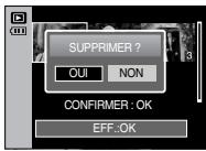 SAMSUNG DIGIMAXS600 - Suppression d'images - 3