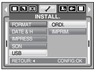 SAMSUNG DIGIMAXS600 - Branchement d'un périphérique externe (USB) - 1