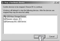 SAMSUNG DIGIMAXS600 - Retrait du disque amovible - 2