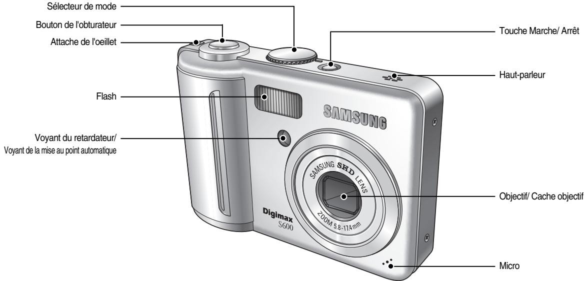 SAMSUNG DIGIMAXS600 - Avant &amp; haut - 1