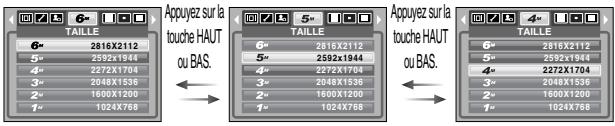 SAMSUNG DIGIMAXS600 - Comment utiliser le menu - 2