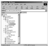 SAMSUNG DIGIMAXS600 - Démarrage du mode PC - 2