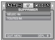 SAMSUNG DIGIMAXS600 - Suppression d'images - 1