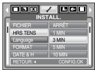 SAMSUNG DIGIMAXS600 - Arrêt automatique - 1