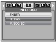 SAMSUNG DIGIMAXS600 - Informations relatives à l'affichage à l'écran - 1