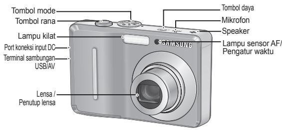 SAMSUNG KENOX D860 - Idenifikasi fitur / Isi kamera - 1