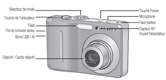 SAMSUNG KENOX D860 - Caracteristiques/Accessoires de l'appareil photo - 1