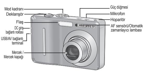 SAMSUNG KENOX D860 - Özelliklerin tanimi / Kameranın icerişi - 1
