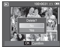 SAMSUNG KENOX D860 - Playing back / Deleting images - 4
