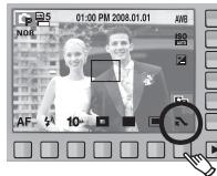 SAMSUNG NV24 HD - Lorsque vous utilisez l'appareil photo pour la première fois : touche intelligente - 3