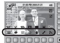 SAMSUNG NV24 HD - První použití fotoparátu : Chytré tlacítko - 7