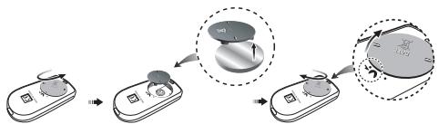SAMSUNG NV24 HD - Wymiana baterii w pilocie zdalneo sterowania - 1