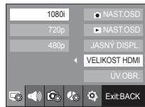 SAMSUNG NV24 HD - Nastavení RozlěnséHDMI - 1