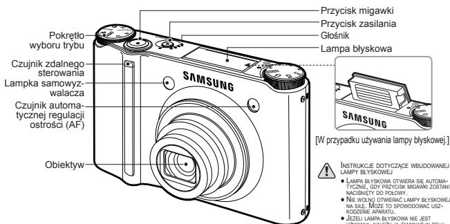 SAMSUNG NV24 HD - Funkcje i elementy aparatu - 1