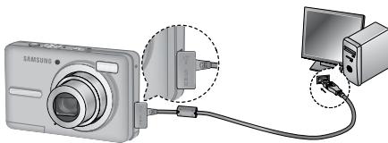 SAMSUNG S1070 - Téléchargement d'images - 2