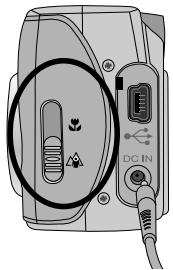 SAMSUNG DIGIMAX202 - Commande de mise au point - 1