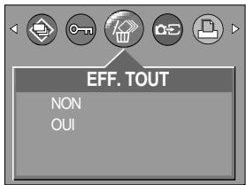 SAMSUNG DIGIMAX202 - Suppression de toutes les images - 1