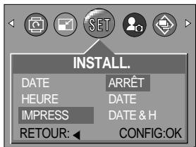 SAMSUNG DIGIMAX202 - Impression de la date d'enregistrement - 1