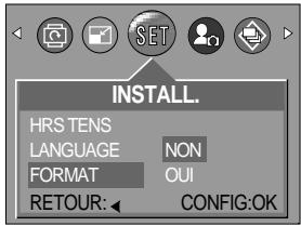 SAMSUNG DIGIMAX202 - Formatage d'une carte mémoire - 1