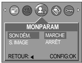 SAMSUNG DIGIMAX202 - Configuration du menu mon APP - 1