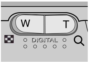 SAMSUNG DIGIMAX202 - Touche GRAND angulaire / teleobjectif - 1