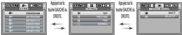 SAMSUNG DIGIMAXL85 - Comment utiliser le menu - 1