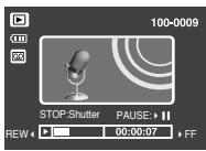 SAMSUNG DIGIMAXL85 - Touche mémo vocal( 📄 )/ Haut - 4