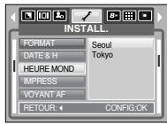 SAMSUNG DIGIMAXL85 - [ Heure mond. ] - 1