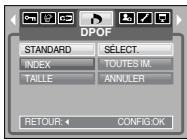 SAMSUNG DIGIMAXL85 - DPOF : Standard - 1