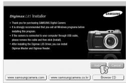 SAMSUNG DIGIMAXL85 - Configuration du logiciel de l'application - 1