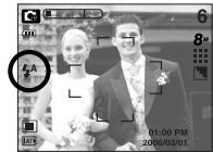 SAMSUNG DIGIMAXL85 - Touche FLASH ( ↓ ) / GAUCHE - 1