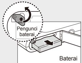 Pengunci baterai Baterai