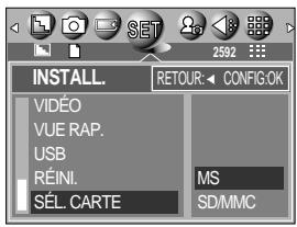 SAMSUNG KENOX A5 - Sélectionnez la carte - 1